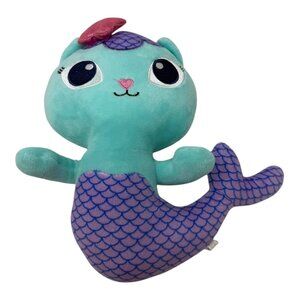 SpinMaster Gabby’s Dollhouse Mercat Mermaid Cat Plush Stuffed Animal Toy 9 in